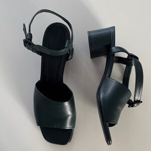 everlane block heel mules